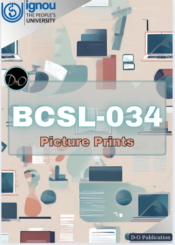 BCSL034  Picture Prints PDF 2025